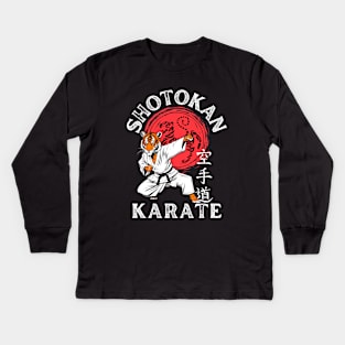 Shotokan Karate Kids Long Sleeve T-Shirt